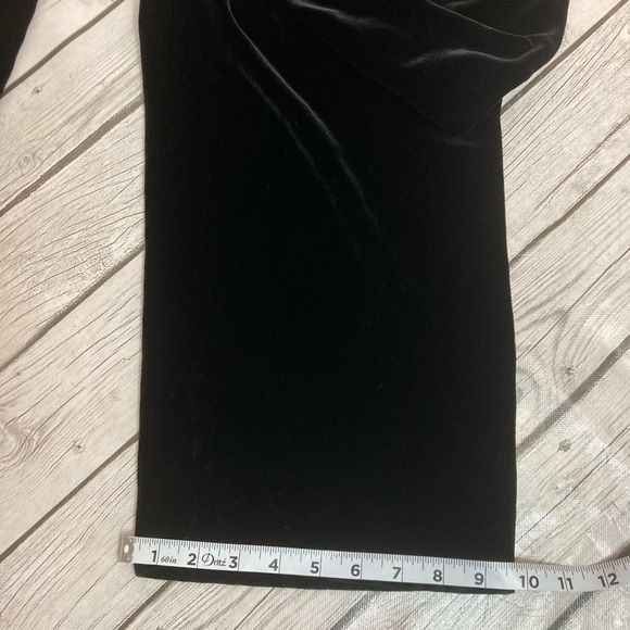 Talbots High Waist Velvet/Silk Blend Pants - Picture 7 of 10